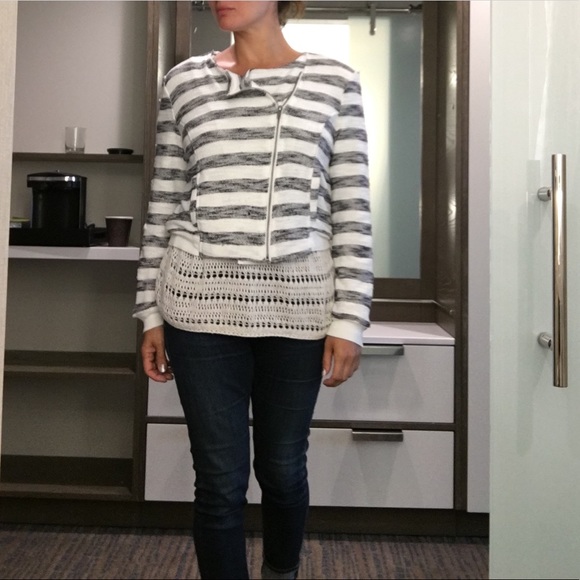 Sanctuary “Racer” stripe Moto Jacket - Picture 5 of 5